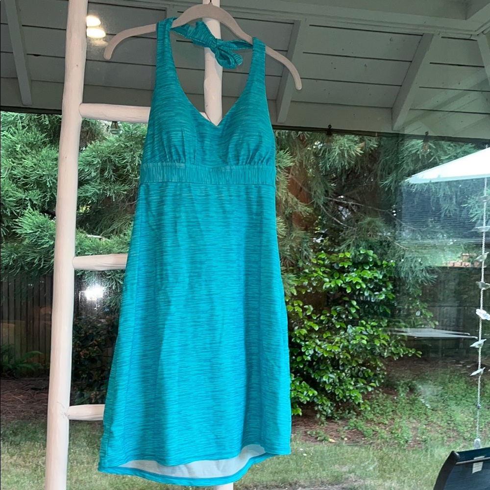 ZeroXposur Women's Turquoise Swim Dress